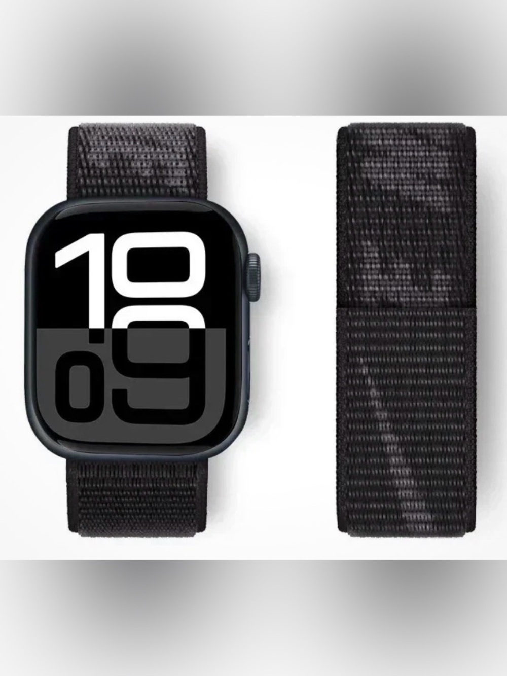 Nike Apple Watch band 45 mm nylon loop
